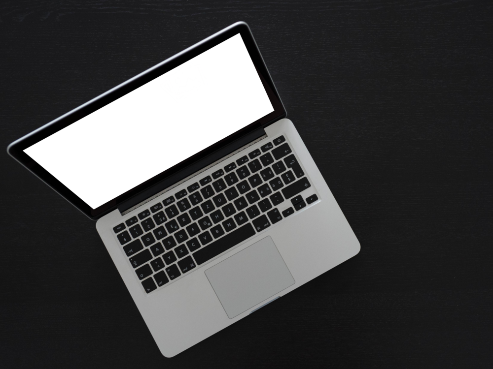 Laptop Mockup: guilty laptop